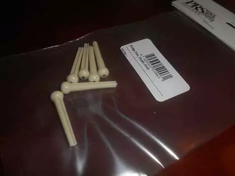 Paul Reed Smith PRS Acoustic Bridge Pin Set для SE, OFF-WHITE - ACC-4538 102705 (ACC-4538)