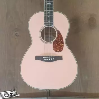Paul Reed Smith PRS Ltd Ed SE P20E Tonare Parlor Acoustic Electric Guitar Pink PPE20SA