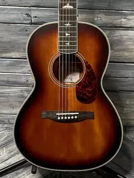 Paul Reed Smith PRS SE PE20E Parlor Acoustic, Электрогитара с чехлом PRS Gig Bag- Sunburst Paul Reed Smith PRS SE PE20E Parlor , Electric Guitar with PRS Gig Bag-