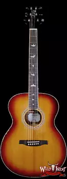 Paul Reed Smith PRS SE T40E Электроакустическая акустика из массива ситхинской ели с овангкольским табаком SE T40E Electric-Acoustic Solid Sitka Spruce with Ovangkol Tobacco Burst