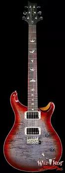 Paul Reed Smith PRS Wild West Guitars 2023 Special Run CE 24 Окрашенный черный гриф 57/08 Звукосниматели Faded Grey Black Cherry Burst