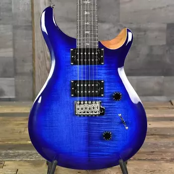 Paul Reed Smith SE Custom 24 - Faded Blue Burst с сумкой для переноски, серийный номер: 8874 PRS Paul Reed Smith SE 24 - Faded Burst with Gig Bag SN:8874