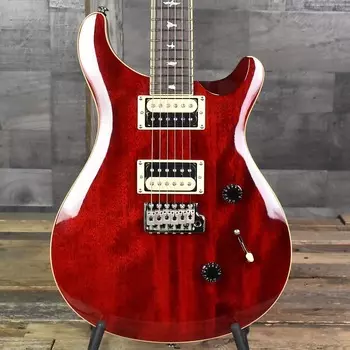 Paul Reed Smith SE Standard 24 — винтажная вишня с чехлом для футляра Серийный номер: 3784 PRS Paul Reed Smith SE 24 - Cherry with Gig Bag SN: 3784