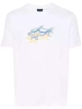 Paul & Shark футболка с логотипом, белый