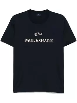 Paul & Shark футболка с логотипом, синий