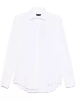 Paul & Shark льняная рубашка, белый