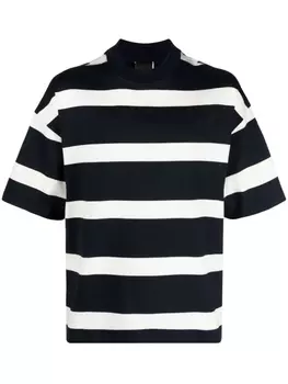 Paul & Shark полосатая футболка с нашивкой-логотипом, синий