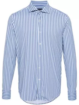 Paul & Shark полосатая рубашка из джерси, синий