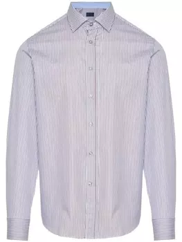 Paul & Shark поплиновая рубашка, синий