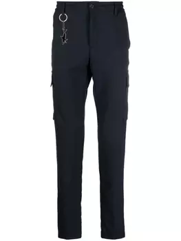 Paul & Shark прямые брюки карго Leisure, синий