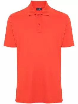 Paul & Shark рубашка поло из ткани пике, красный