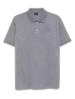 Paul & Shark рубашка поло из ткани пике, серый