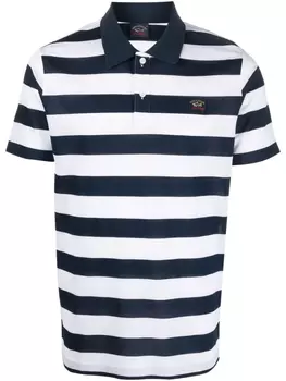Paul & Shark рубашка поло в полоску, синий