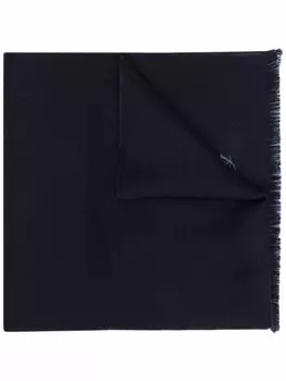 Paul & Shark шарф с логотипом, синий