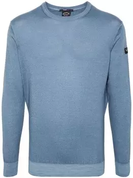 Paul & Shark шерстяной свитер, синий