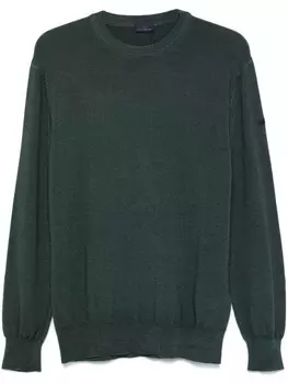 Paul & Shark шерстяной свитер, зеленый