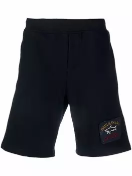 Paul & Shark шорты-бермуды с логотипом, синий