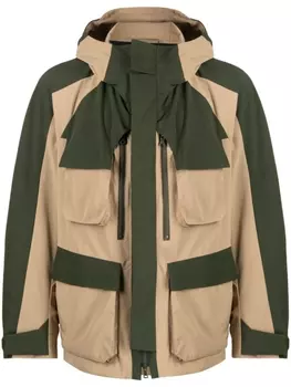 Paul & Shark спортивная куртка в двух тонах, коричневый