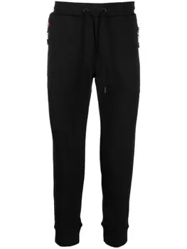 Paul & Shark спортивные брюки из органического хлопка с кулиской, черный