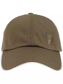 Paul Smith бейсболка с зебровым принтом, зеленый