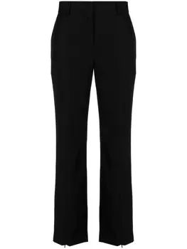 Paul Smith брюки строгого кроя с завышенной талией, черный