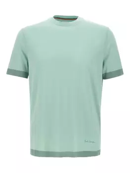 Paul Smith crew-neck Футболка, зеленый