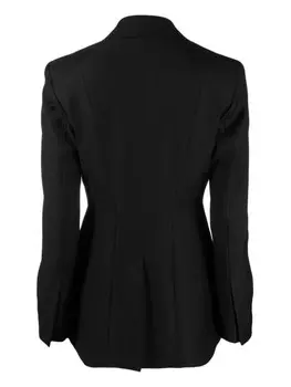 Paul Smith двубортный шерстяной блейзер, черный