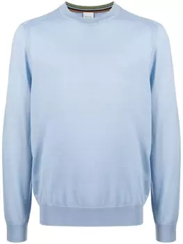 Paul Smith джемпер из шерсти мериноса, синий