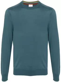 Paul Smith джемпер из шерсти мериноса, зеленый