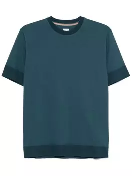 Paul Smith футболка с контрастной отделкой, синий
