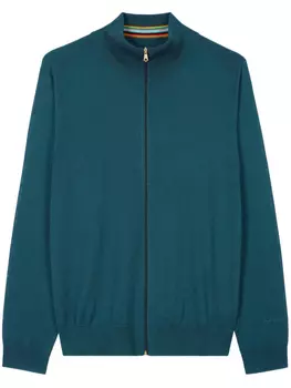 Paul Smith кардиган из шерсти мериноса, синий