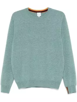 Paul Smith кашемировый свитер с круглым вырезом, синий