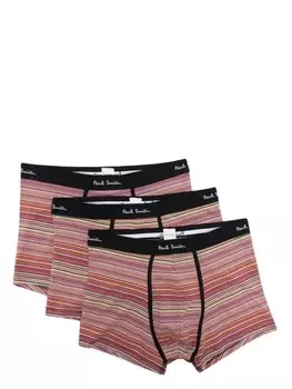 Paul Smith комплект боксеров с отделкой Signature Stripe, черный