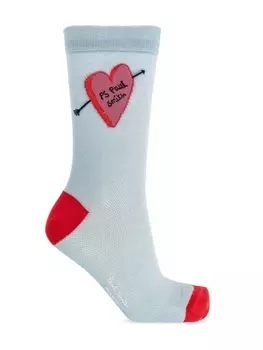 Paul Smith комплект из трех пар носков вязки интарсия, серый