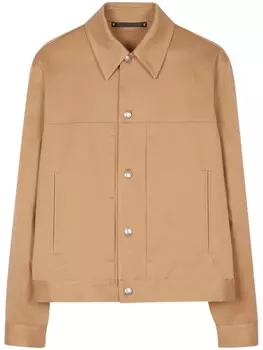 Paul Smith куртка-рубашка на пуговицах, нейтральный цвет