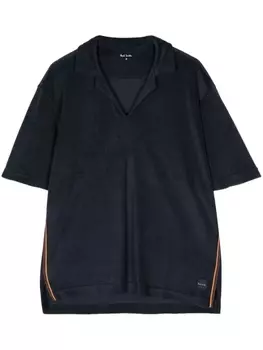 Paul Smith махровая футболка с полосками, синий