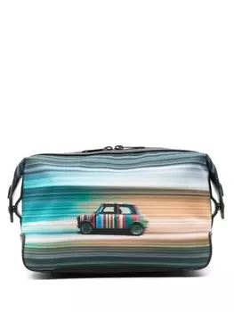 Paul Smith несессер Mini Blur, синий