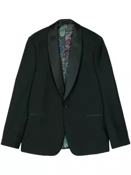 Paul Smith однобортный пиджак, зеленый