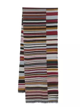 Paul Smith офсетный шарф, красный