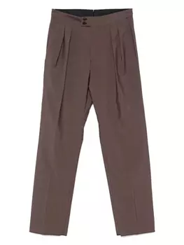 Paul Smith плиссированные брюки, коричневый