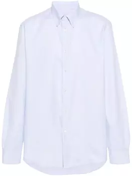 Paul Smith поплиновая рубашка, синий