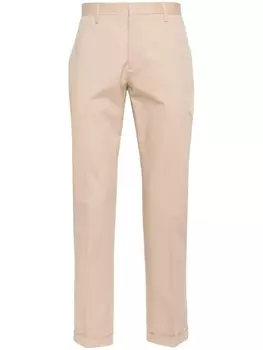 Paul Smith прямые брюки средней посадки, нейтральный цвет
