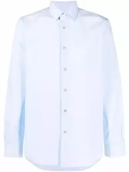 Paul Smith рубашка с длинными рукавами, синий