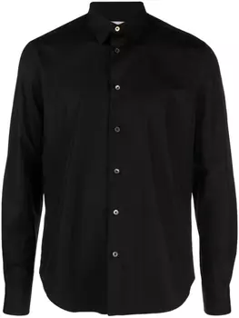 Paul Smith рубашка с классическим воротником, черный