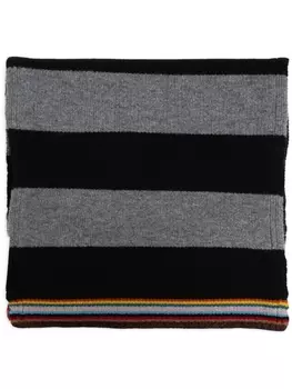 Paul Smith шарф с полосатым узором