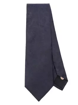Paul Smith шелковый галстук с жаккардовым узором, синий