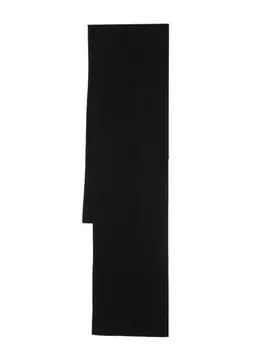 Paul Smith шерстяной шарф тонкой вязки, черный