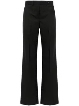 Paul Smith шерстяные брюки со складками, черный