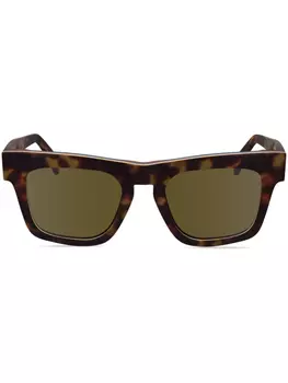 Paul Smith солнцезащитные очки Kramer, коричневый