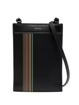 Paul Smith сумка-мессенджер Stripe Block, черный